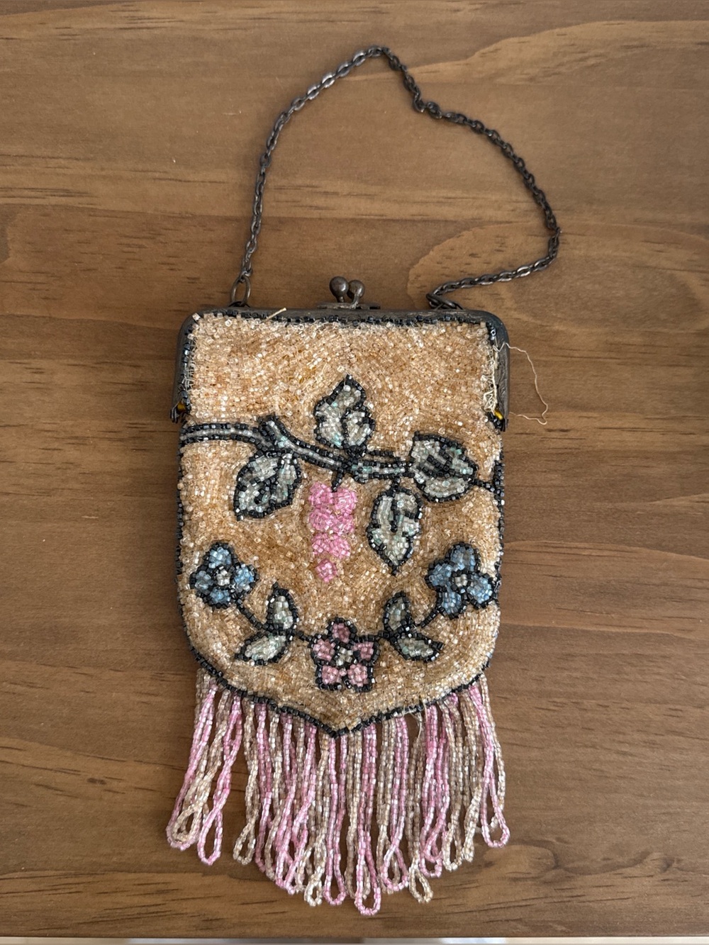 Antique Beaded Bag